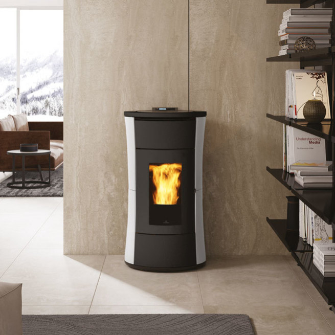 Termostufa a pellet Cherie Edilkamin Riscaldamento Pieroni
