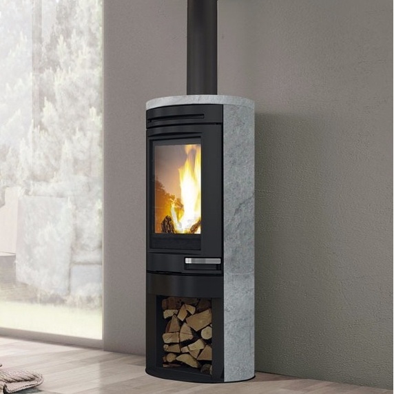 Stufa a legna tally Edilkamin Riscaldamento Pieroni